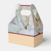 White Roses Favor Box Geschenkschachtel (Rückseite)