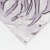 White Roses Fleecedecke (Ecke)