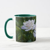 White Roses Garden Art Tasse Cup (Links)