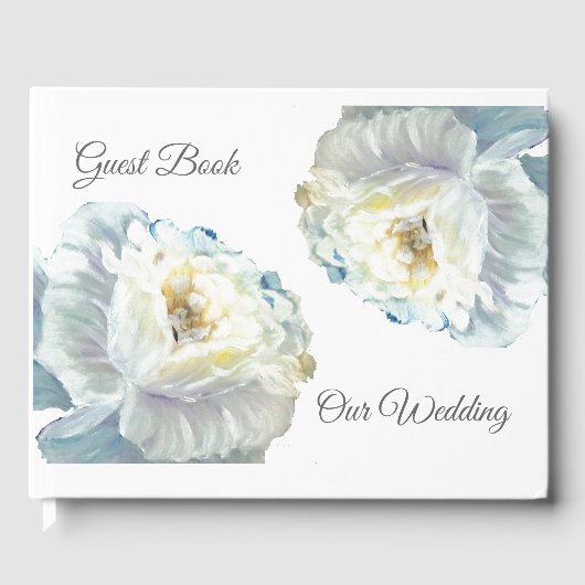 White Roses Gästebuch (Vorderseite)