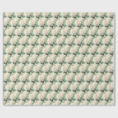 White Roses Geschenkpapier (Flach)