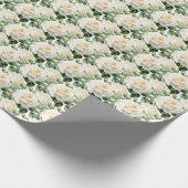 White Roses Geschenkpapier (Ecke)