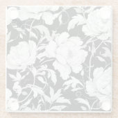 White Roses Glasuntersetzer (Rückseite)