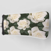 White Roses Golf Headcover (Vorderseite)