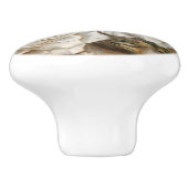 White Roses Keramikknauf (Seitenansicht)