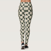 White Roses Leggings (Rückseite)