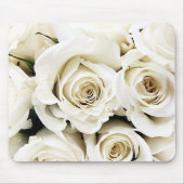 White Roses Mousepad (Vorne)