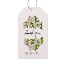 White Roses Personalisiert Vielen Dank, dass Sie d