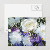 White Roses | Postkarte (Vorne/Hinten)