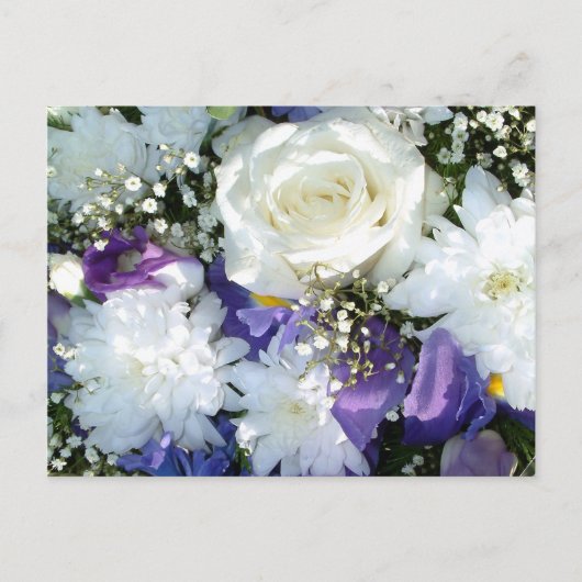 White Roses | Postkarte (Vorderseite)