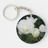 White Roses Schlüsselanhänger (Vorderseite)
