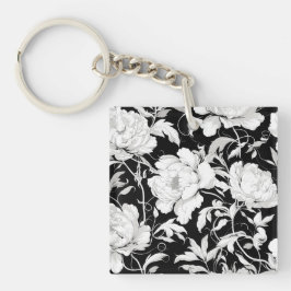 White Roses Schlüsselanhänger