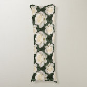 White Roses Seitenschläferkissen (Vorderseite Vertikal)