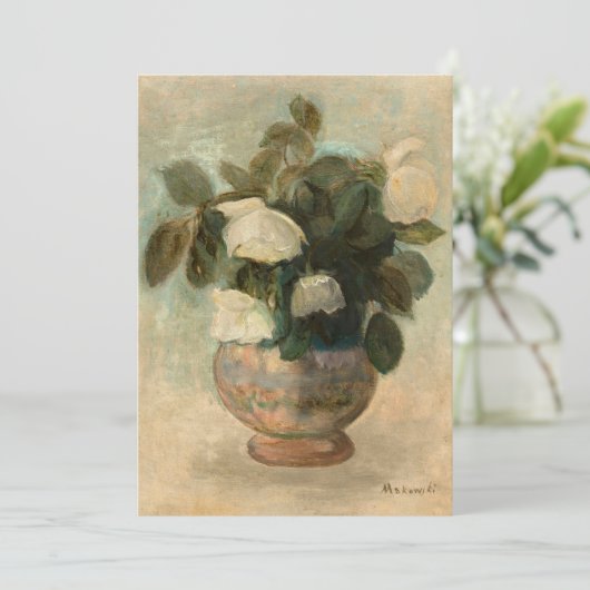 White Roses | Tadeusz Makowski (Stehend Vorderseite)