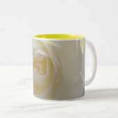 White Roses Tasse Kaffee Cup Schöne Rose Dekoratio (VorderseiteRechts)