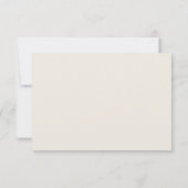 White Roses Wedding speichert das Datum Save The Date (Rückseite)