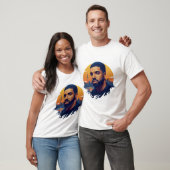 White Round Neck Drake Fan T - Shirt - Kanadischer (Unisex)