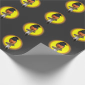 White-Rumped Shama Bird Geschenkpapier (Ecke)