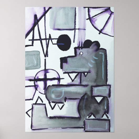 White Run Poster (Vorne)