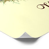 White Runner Ducks Poster (Ecke)