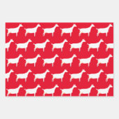 White Saanen Dairy Goat Geschenkpapier Set (Vorderseite)