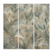 White Sage Erneuerung Januar Nahtlose Öl-Kunst Dru