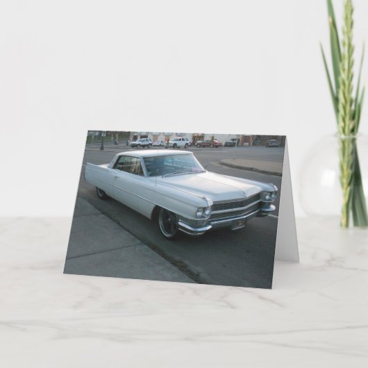 "White Saint Paul Car" Get Well Card Karte (Vorderseite)