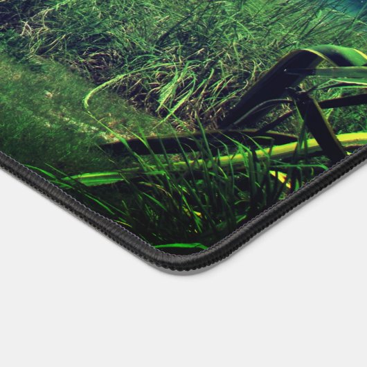 White Sand Beach Desk Mat Schreibtischunterlage (Ecke)