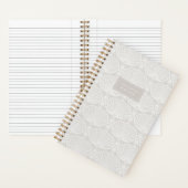 White Sand Beige | Deco Fans Personalized Notizblock (Innen)