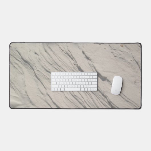 White Sand - Desk Mat Schreibtischunterlage (Tastatur & Maus)