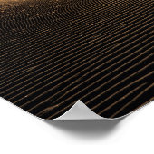 White Sand Dunes Nationalpark Sunset Poster (Ecke)