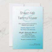 White Sands Beach FRAGTE MICH, NAMEN IN SAND ZU SE Einladung (Rückseite)