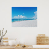 White Sands Beach Poster (Küche)
