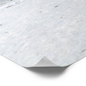 White Sands Beach Poster (Ecke)