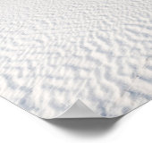 White Sands Blue Sky Yucca, New Mexico Poster (Ecke)