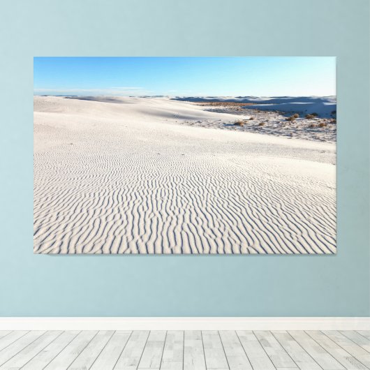 White Sands Dunes Leinwanddruck (Insitu (Holzboden))