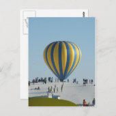 White Sands Hot Air Balloon Festival Postkarte (Vorne/Hinten)