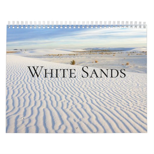 White Sands Kalender (Titelbild)