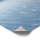 White Sands Mountains Poster (Ecke)