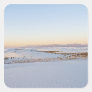 White Sands National Monument, Querdünen Quadratischer Aufkleber