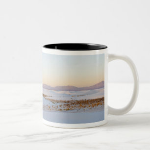 White Sands National Monument, Transverse Dünen Zweifarbige Tasse