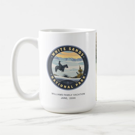 White Sands National Park Kaffeetasse (Links)