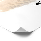 White Sands National Park New Mexico Poster (Ecke)
