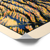 White Sands National Park, New Mexico USA Poster (Ecke)