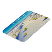 White Sands National Park Souvenir Magnet (Linke Seite)
