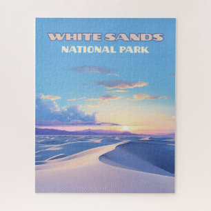 White Sands National Park Sunset Dunes New Mexico Puzzle