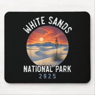 White Sands National Park Wandersouvenir Männer Fr Mousepad