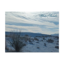 White Sands New Mexico Wüste Südwest Sand Dunes