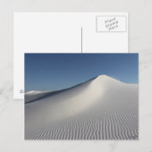 White Sands Postkarte (Vorne/Hinten)