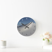 White Sands Runde Wanduhr (Zuhause)